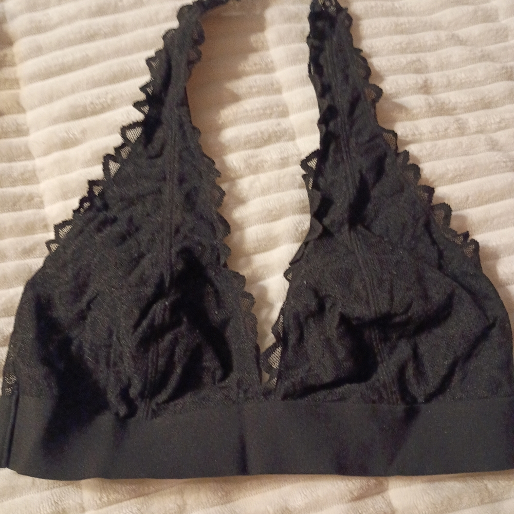 Victoria's Secret Elegant Black Lace Bralette